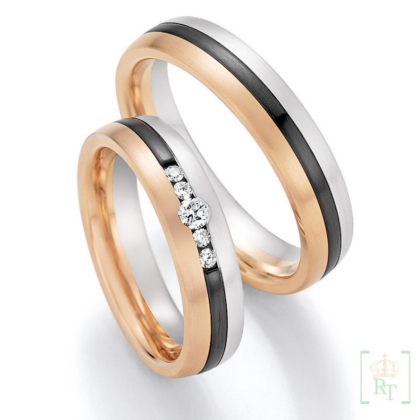 Trouwringen Goud-Zirkonium_diamanten_14_10050_050+14_10060_050